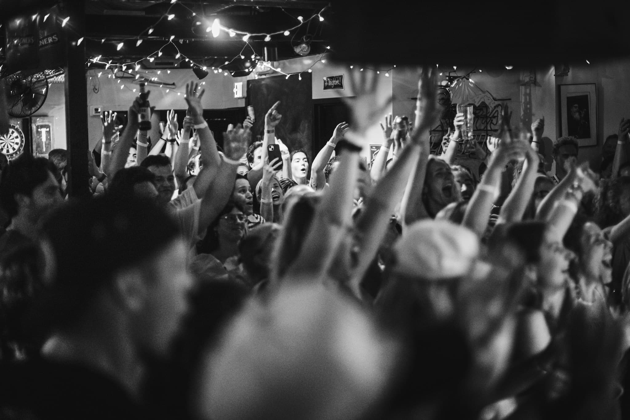 Crowd at The Cantab Lounge